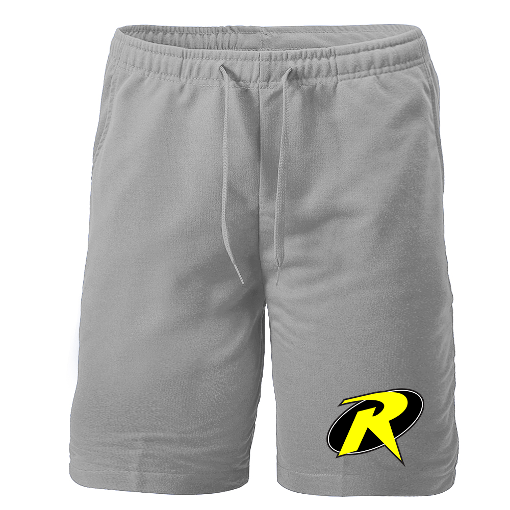 Men's Robin DC Comics Superhero Athletic Fleece Shorts