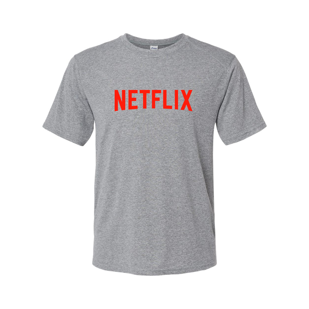 Men's Netflix Movie Show Performance T-Shirt