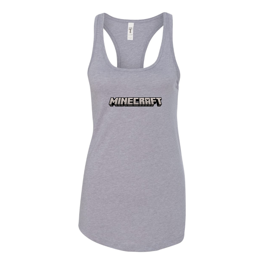 Women's Minecraft Game Racerback Tank Top