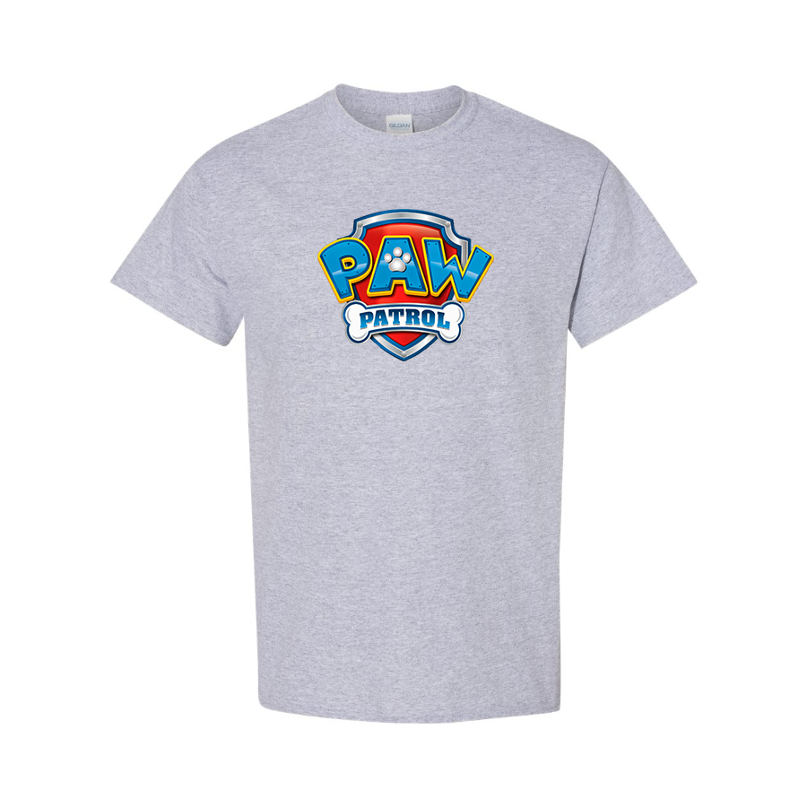 Youth Kids Paw Patrol Cartoon Cotton T-Shirt