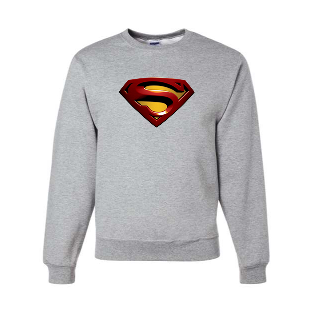 Men's Superman Superhero Crewneck Sweatshirt