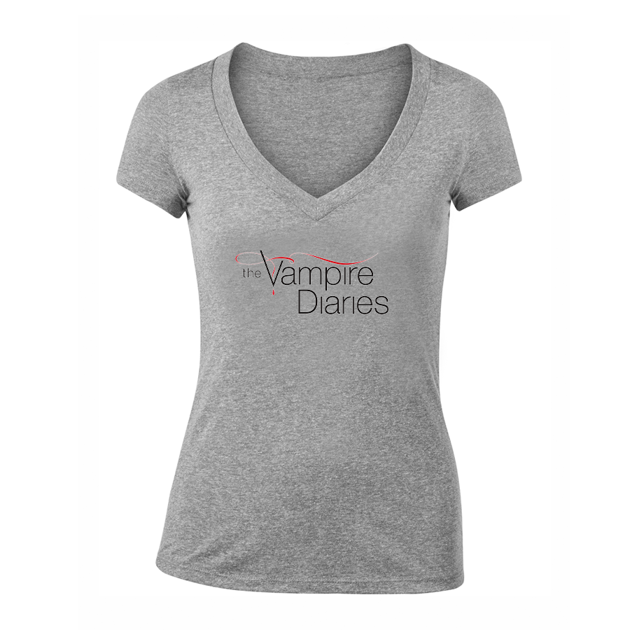 Women's The Vampire Diaries Series Show V-Neck T-Shirt