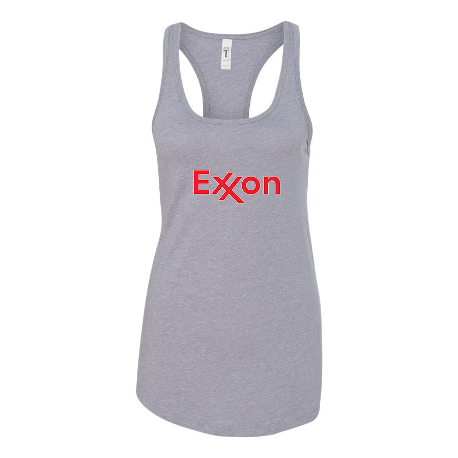 Women's Exxon Gas Station Racerback Tank Top