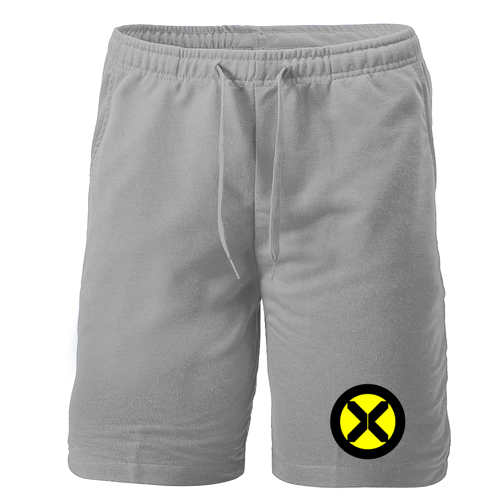 Men's X-Men Marvel Comics Superhero Athletic Fleece Shorts