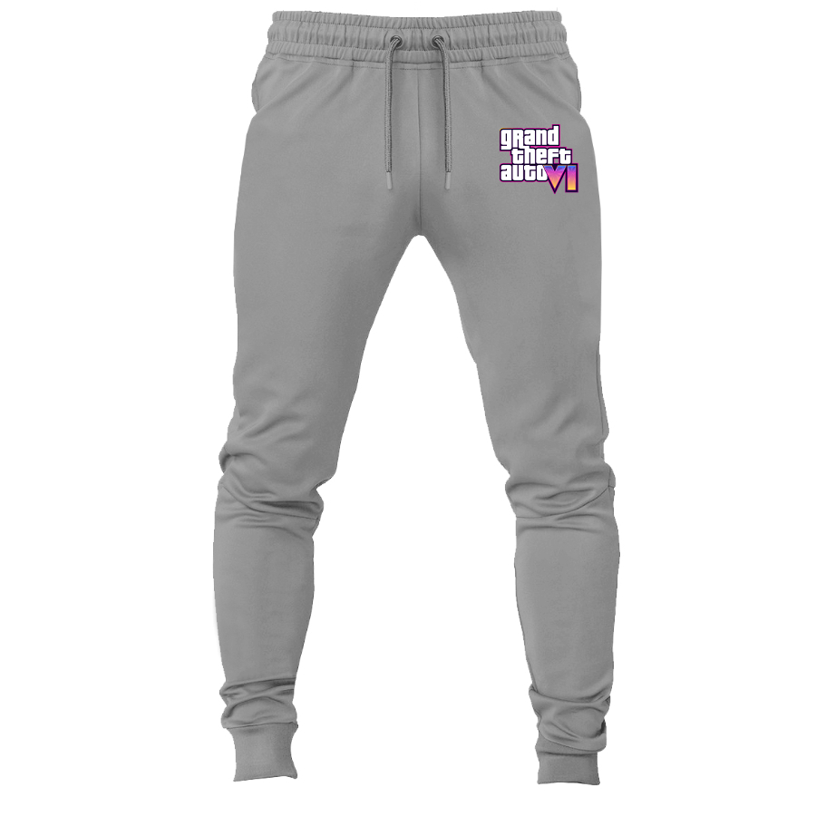 Men's GTA 6 Grand Theft Auto VI Joggers Sweatpants Game