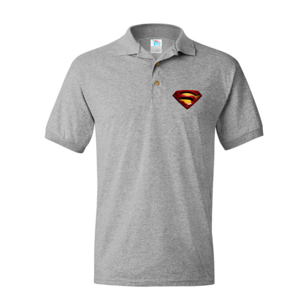 Men's Superman Superhero Dry Blend Polo