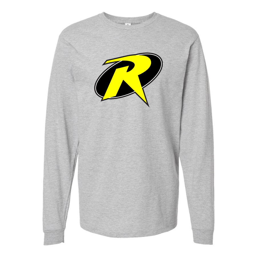 Men's Robin DC Comics Superhero Long Sleeve T-Shirt