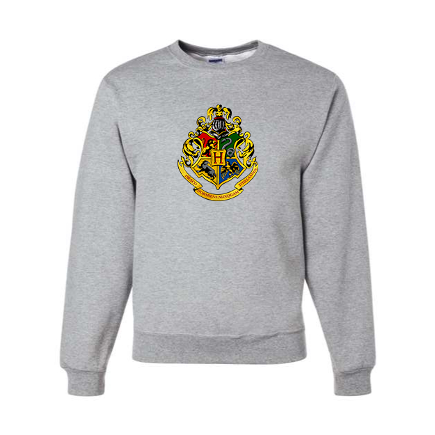 Men's Hogwarts Emblem Harry Potter Movie Crewneck Sweatshirt