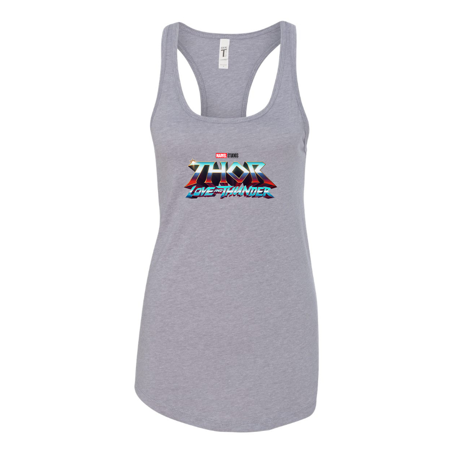 Women's Thor Love & Thunder Superhero Racerback Tank Top