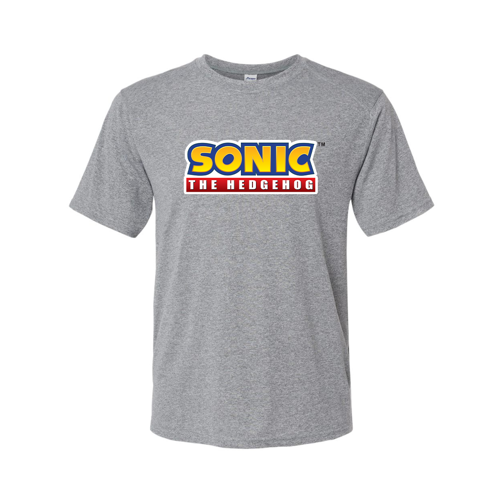 Youth Kids Sonic The Hedgehog Cartoon Performance T-Shirt