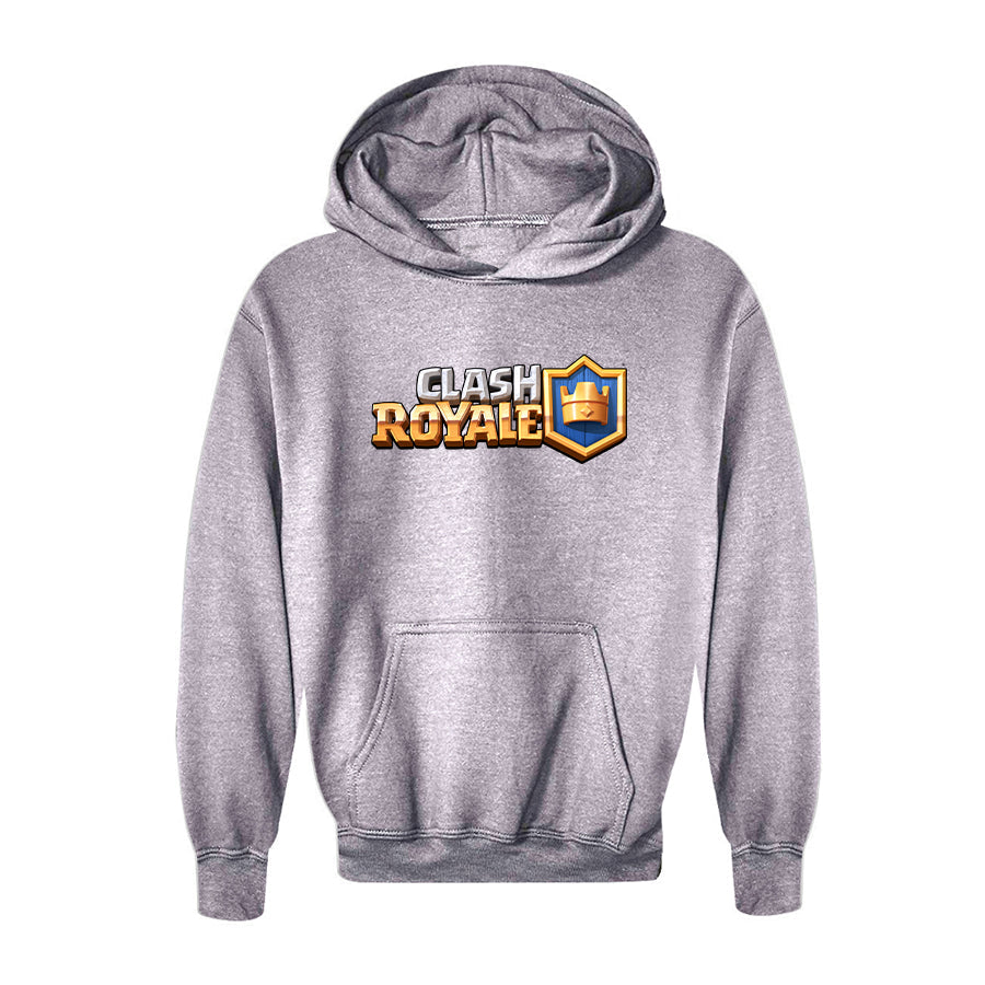 Youth Kids Clash Royale Game Pullover Hoodie