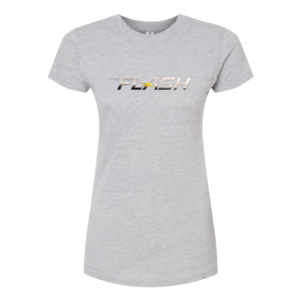 Women's The Flash DC Superhero Round Neck T-Shirt