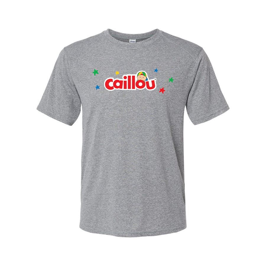 Youth Kids Caillou Cartoons Performance T-Shirt