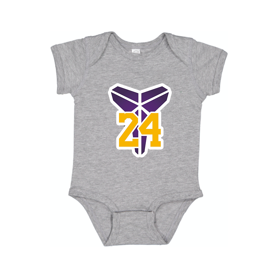 Kobe Bryant Mamba 24 Baby Romper Onesie