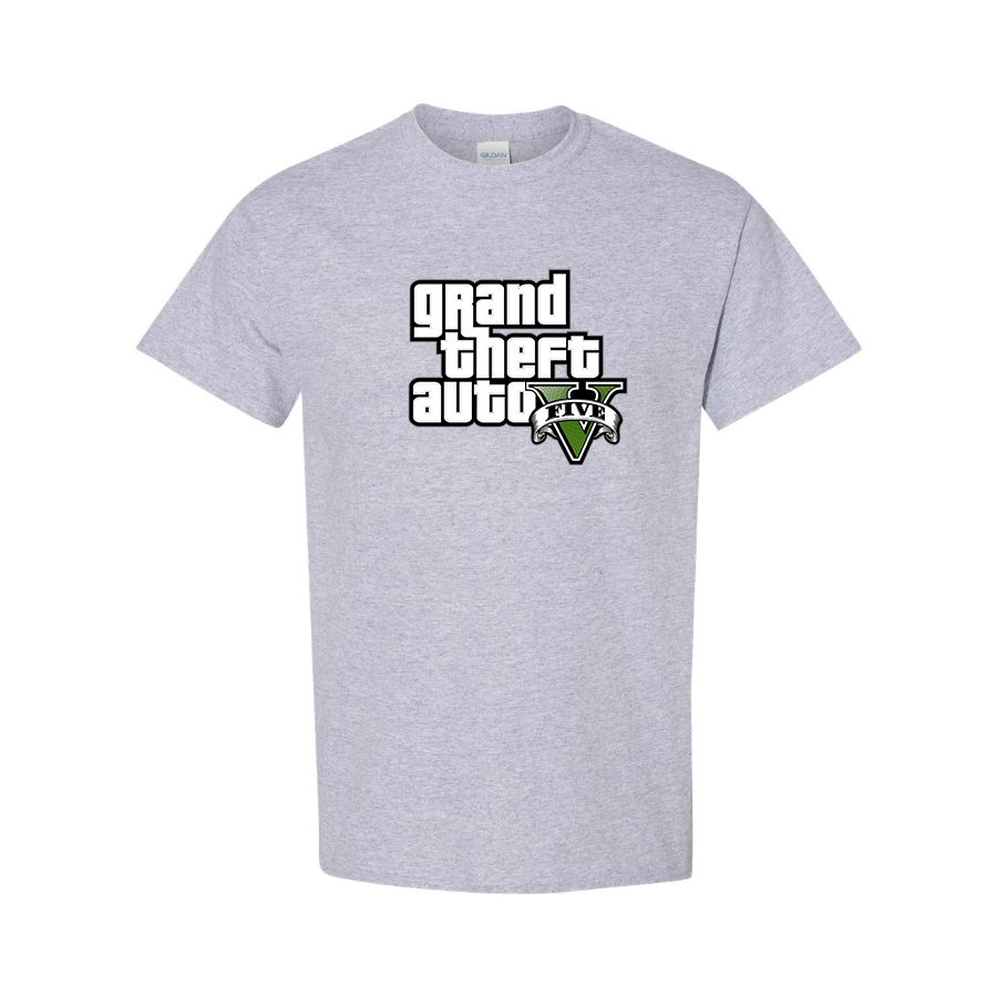 Men's GTA 5 Grand Theft Auto V Cotton T-Shirt Game