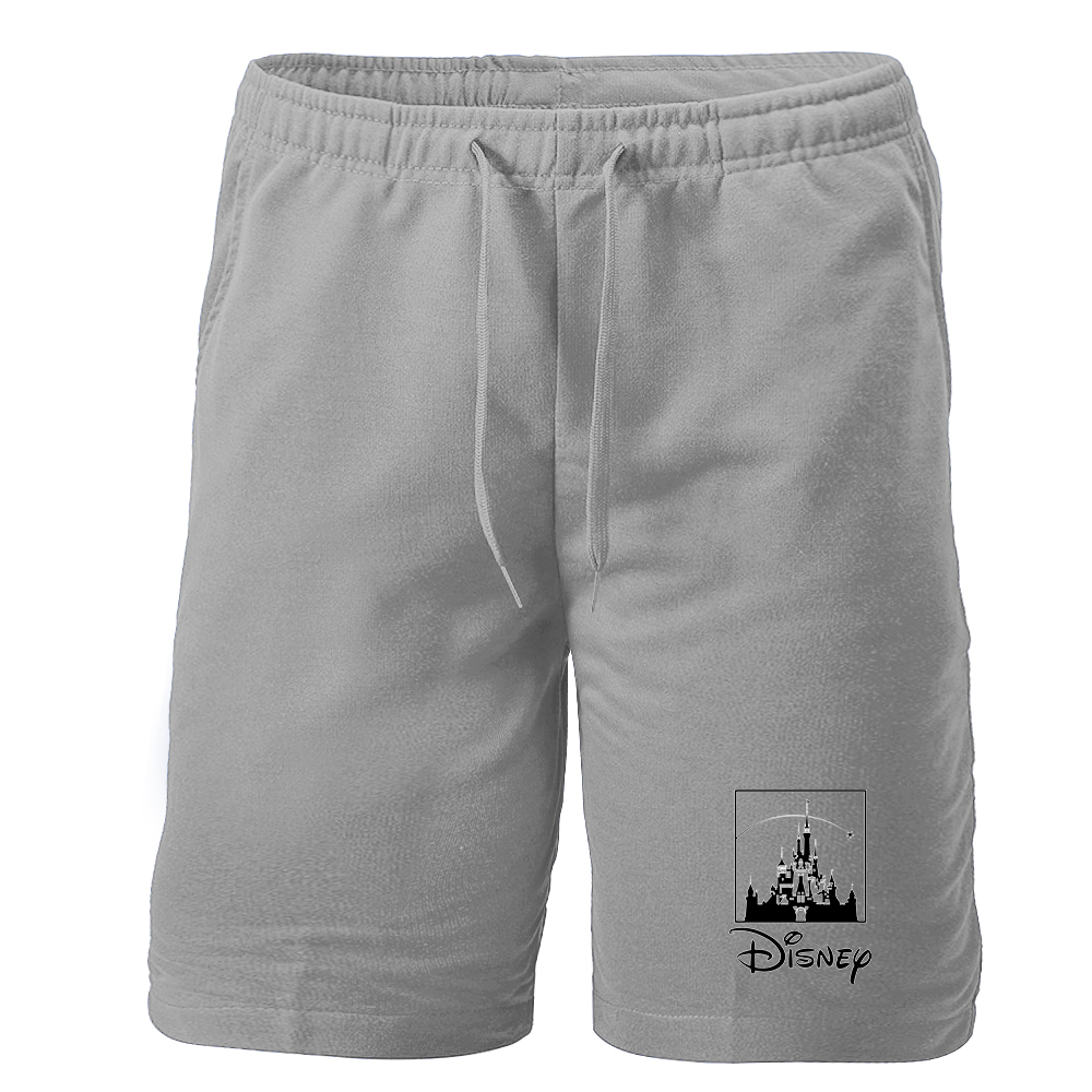 Men's Walt Disney Cartoon  Athletic Fleece Shorts