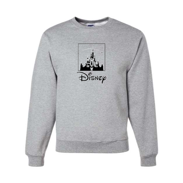 Men's Walt Disney Cartoon  Crewneck Sweatshirt