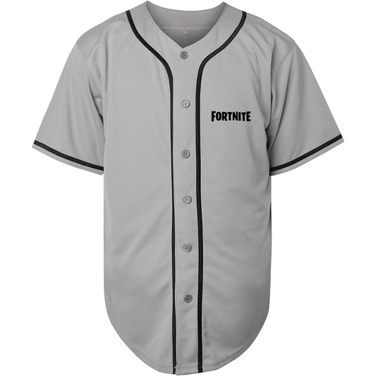 Men's Fortnite Battle Royale Game Baseball Jersey