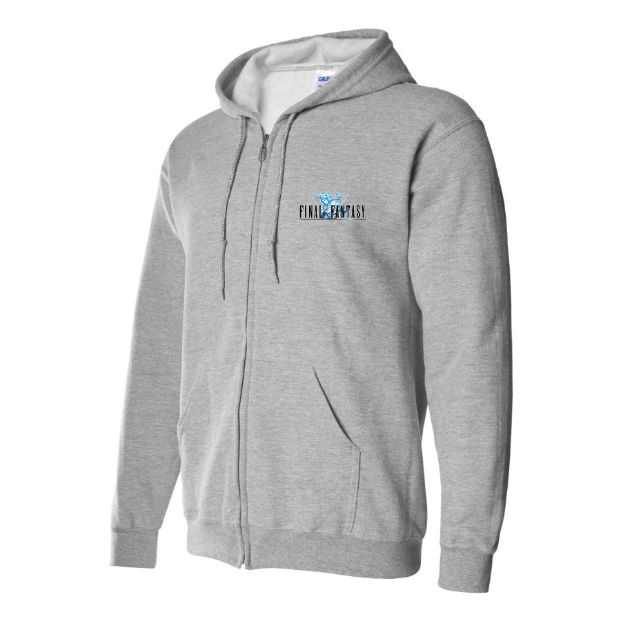 Men's Final Fantasy Game Zipper Hoodie