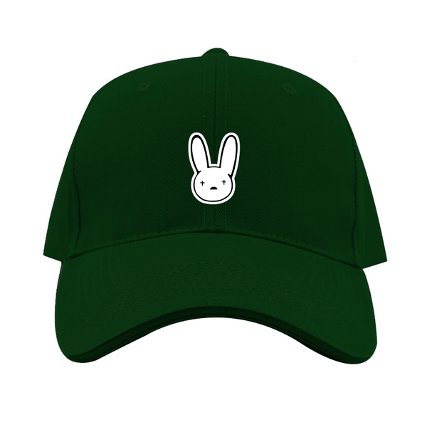 Bad Bunny Logo  Dad Baseball Cap Hat