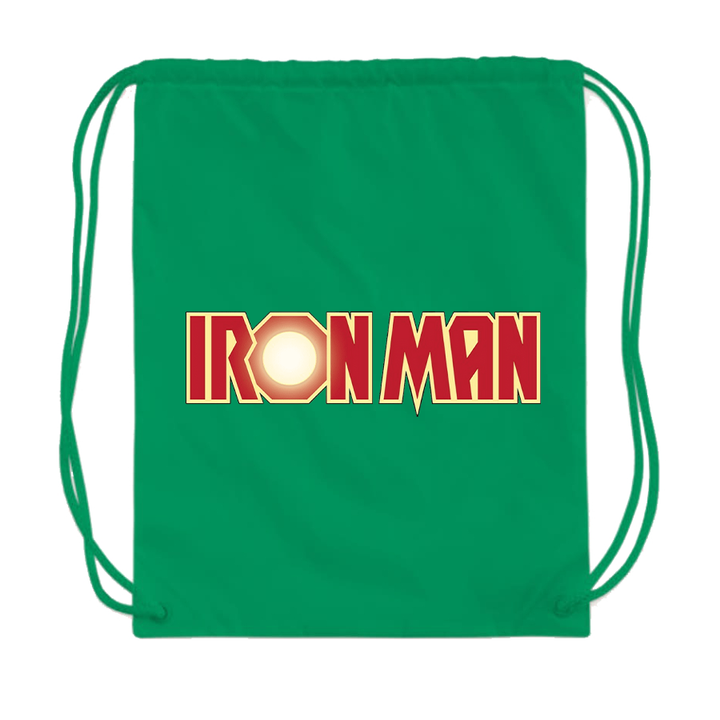 Iron Man Marvel Superhero Drawstring Bag