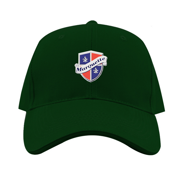 Marquette Logo  Dad Baseball Cap Hat