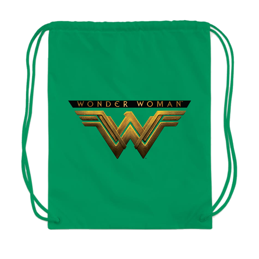 Wonder Woman DC Superhero Drawstring Bag