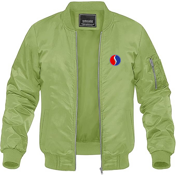 Men's Studebaker Logo Lightweight Bomber Jacket Windbreaker Softshell Varsity Jacket Coat
