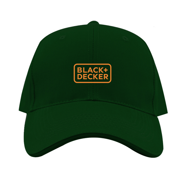 Black Decker Logo  Dad Baseball Cap Hat