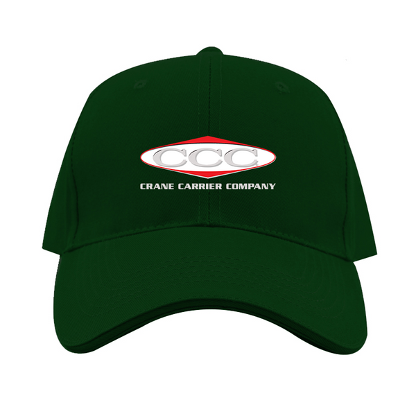 Crane Carrier Company Logo  Dad Baseball Cap Hat