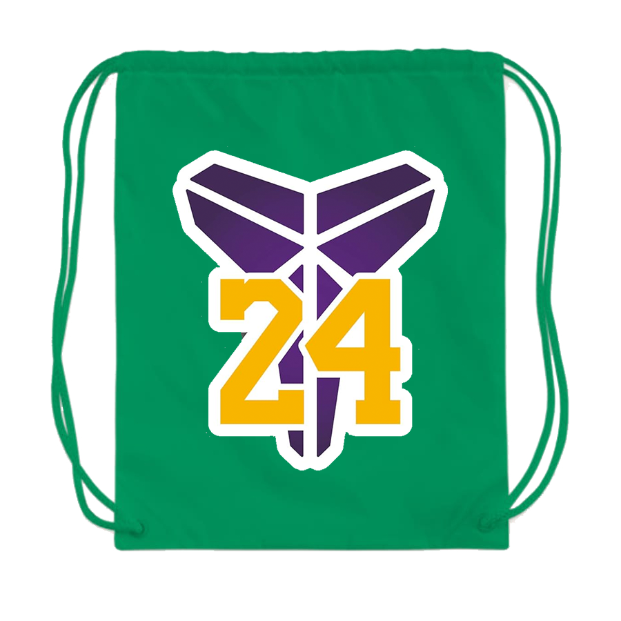 Kobe Bryant Mamba 24 Drawstring Bag