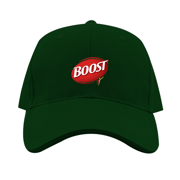 Boost Logo  Dad Baseball Cap Hat
