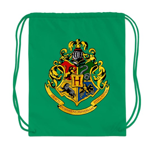 Hogwarts Emblem Harry Potter Movie Drawstring Bag