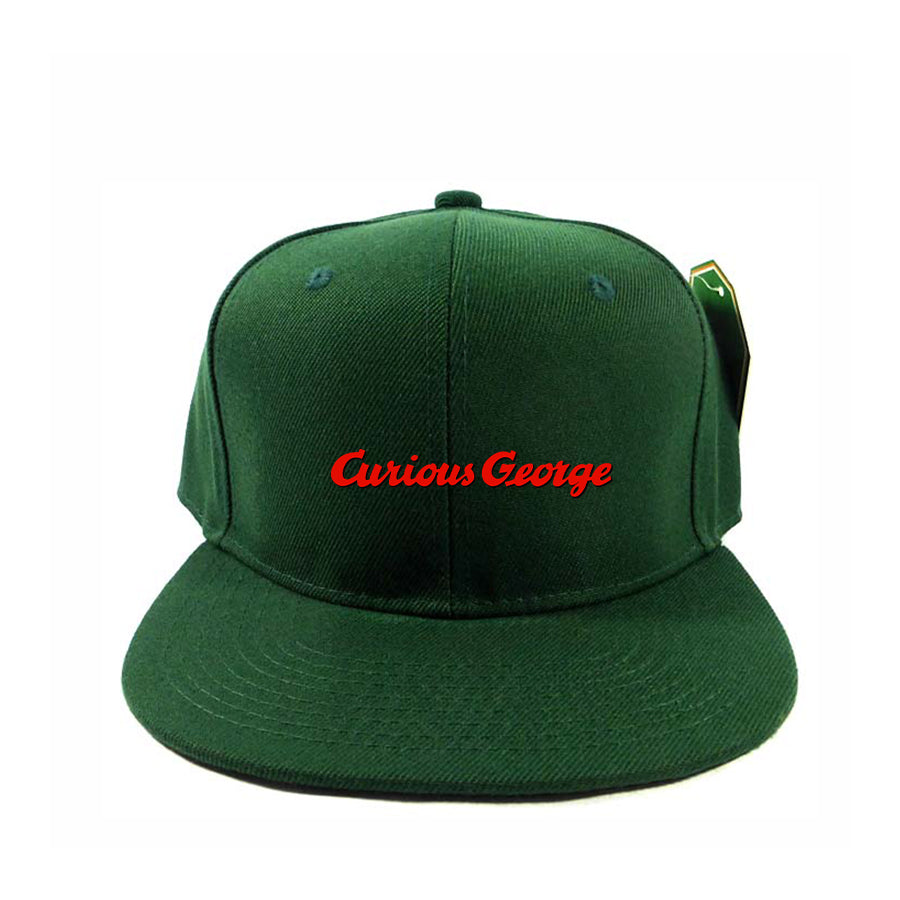 Curious George Cartoon Snapback Hat