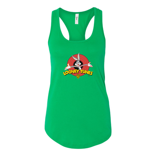 Women's Looney Tunes Warner Brothers Cartoon Racerback Tank Top