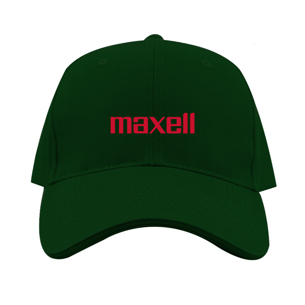 Maxell Logo  Dad Baseball Cap Hat