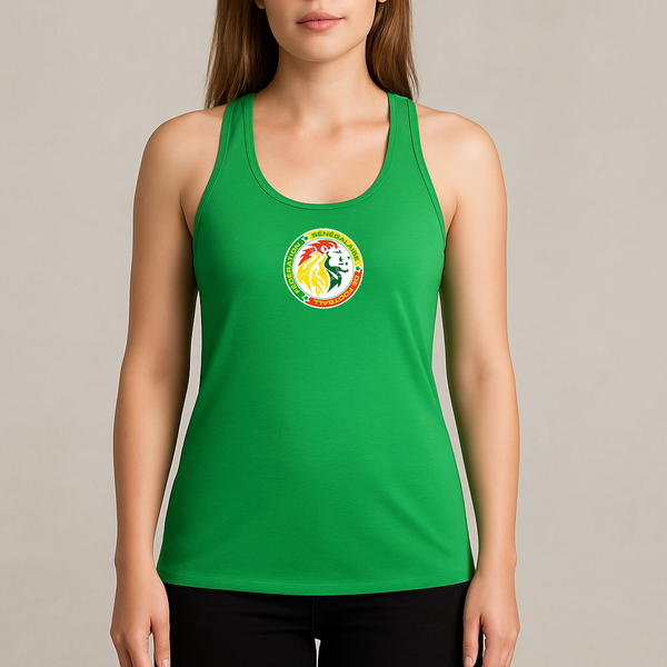 Women's Senegal National Soccer Team Racerback Tank Top
