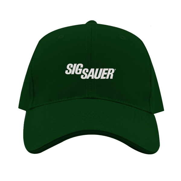 Sig Sauer Logo  Dad Baseball Cap Hat