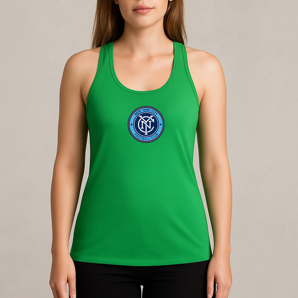 Women's New York City FC Racerback Tank Top