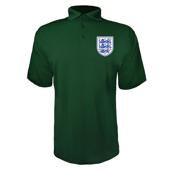 Men's England National Football Team Polyester Polo