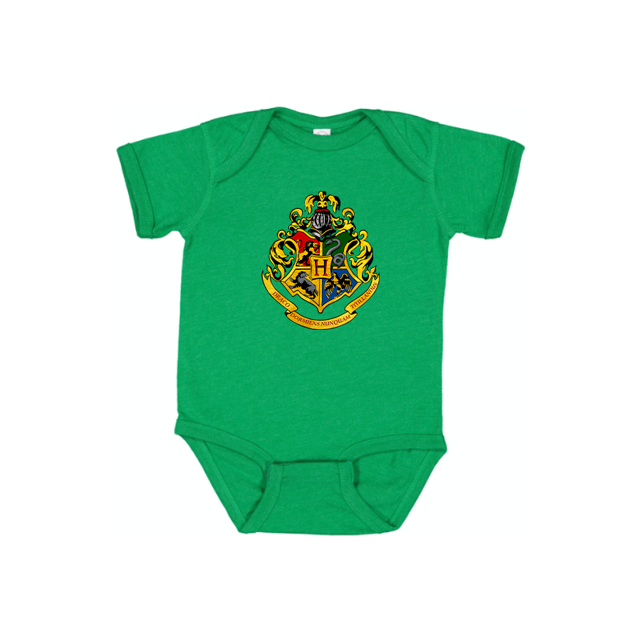 Hogwarts Emblem Harry Potter Movie Baby Romper Onesie
