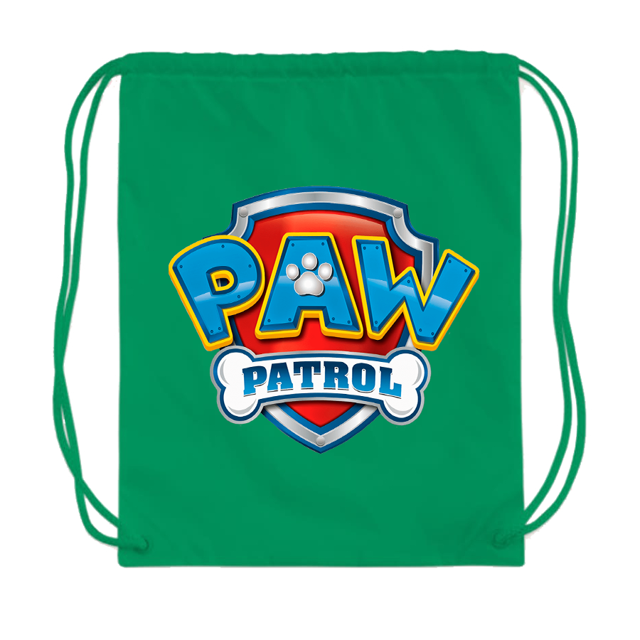 Paw Patrol Cartoon Drawstring Bag