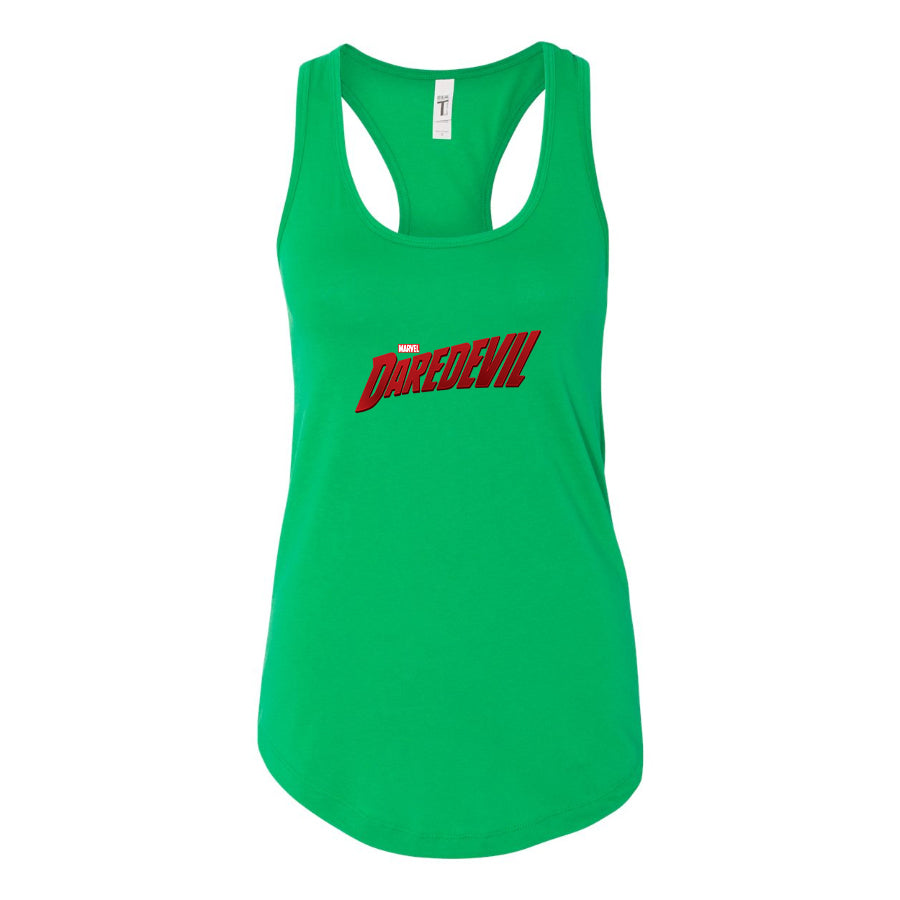 Women's Daredevil Marvel Superhero Racerback Tank Top