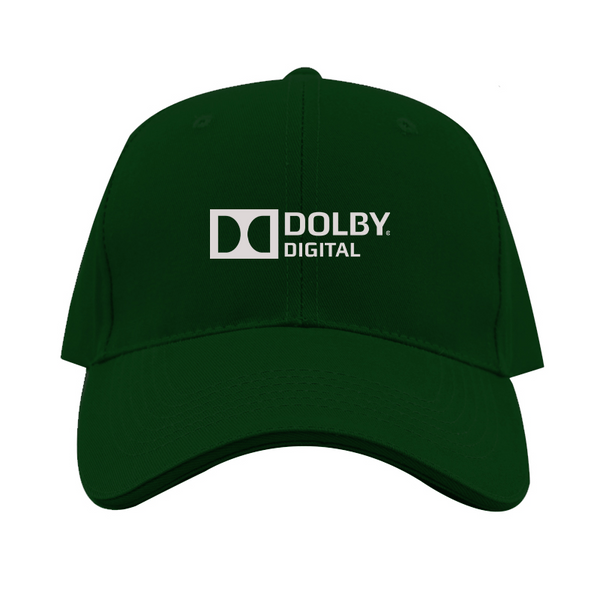 Dolby Digital  Logo  Dad Baseball Cap Hat