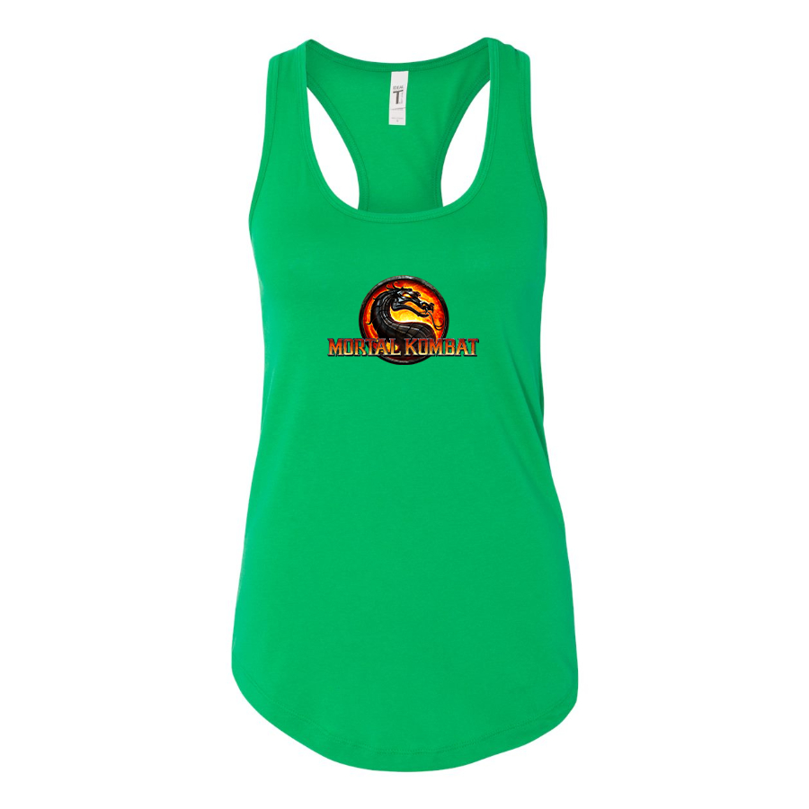 Women's Mortal Kombat Game Racerback Tank Top