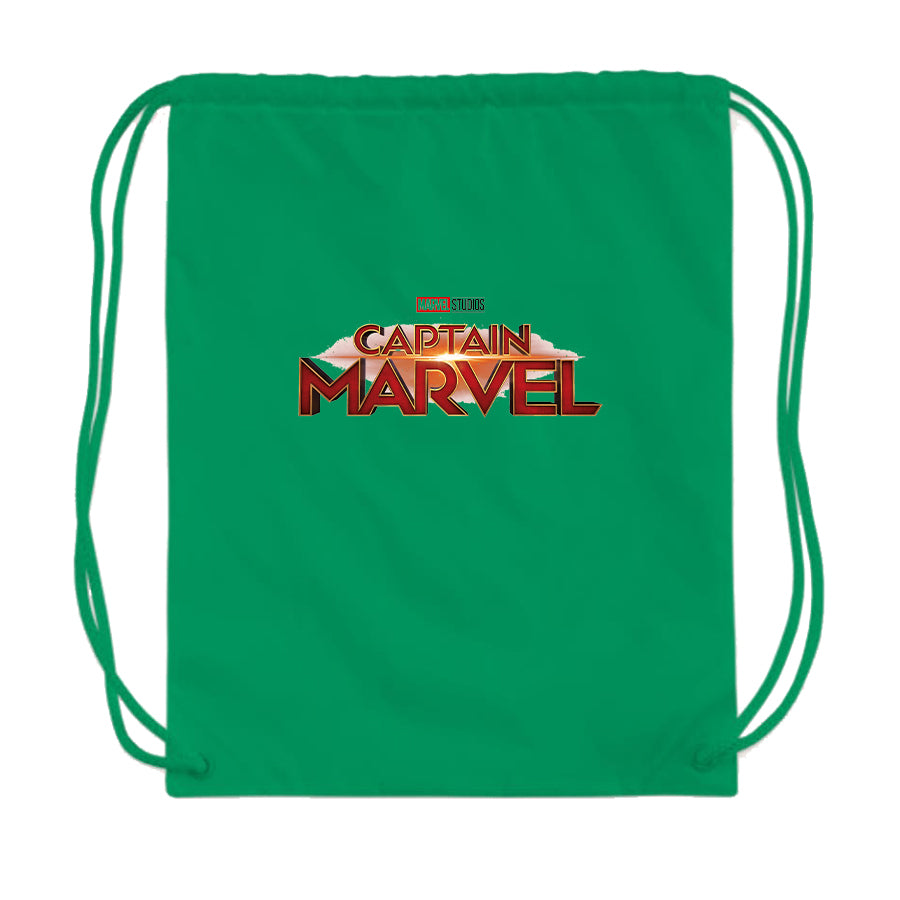 Captain Marvel Superhero  Drawstring Bag