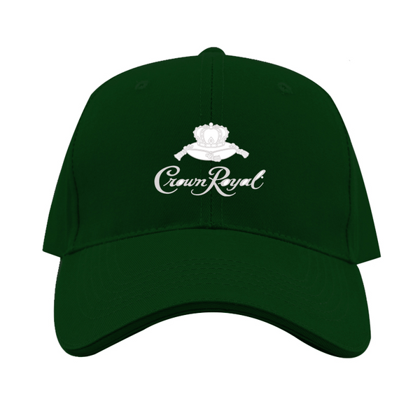 Crown Royal Logo  Dad Baseball Cap Hat
