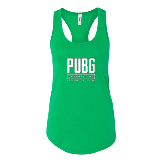 Women's PUBG Multiplayer Shooting Game Racerback Tank Top