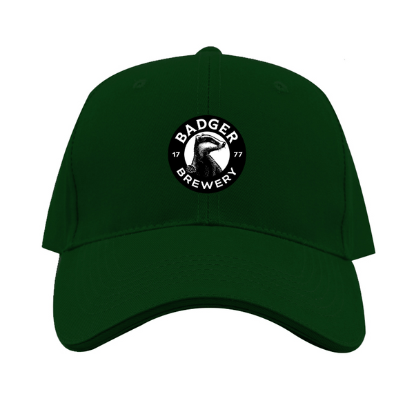 Badger Brewery Logo  Dad Baseball Cap Hat