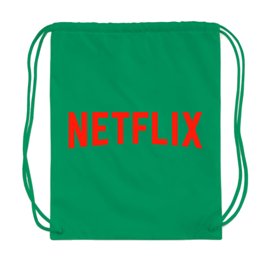 Netflix Movie Show Drawstring Bag